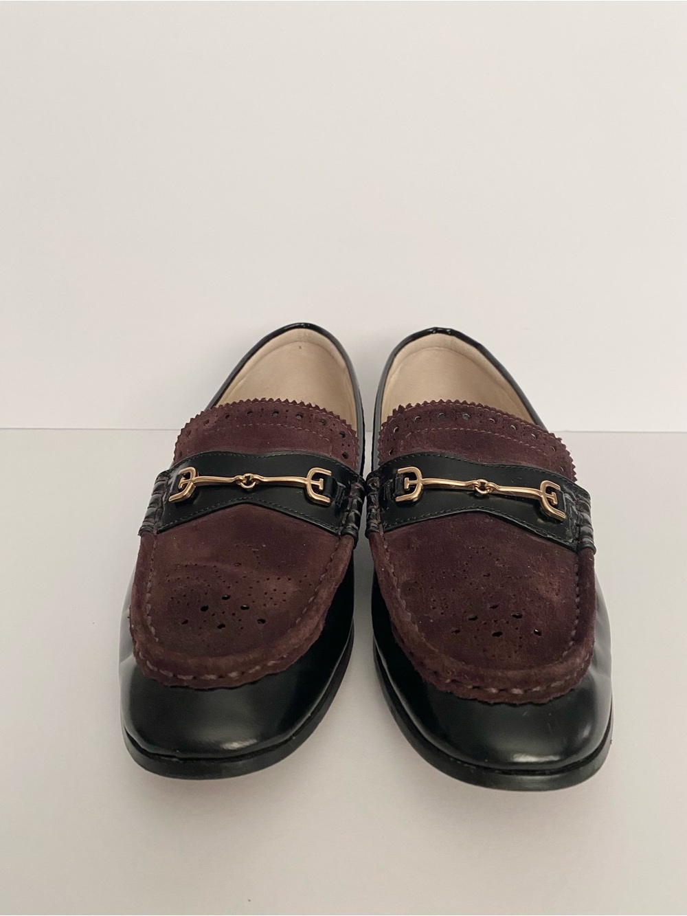Sam Edelman Liona Bit Loafer Sz 7.5 Black Café Noir Leather - Picture 3 of 11